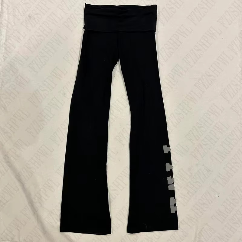 Y2k Aesthetic Casual Women's Gothic Letter Print Emo Girls Punk Streetwear Haruku Hip -Hop Retro Fashion Boot Cut Pants