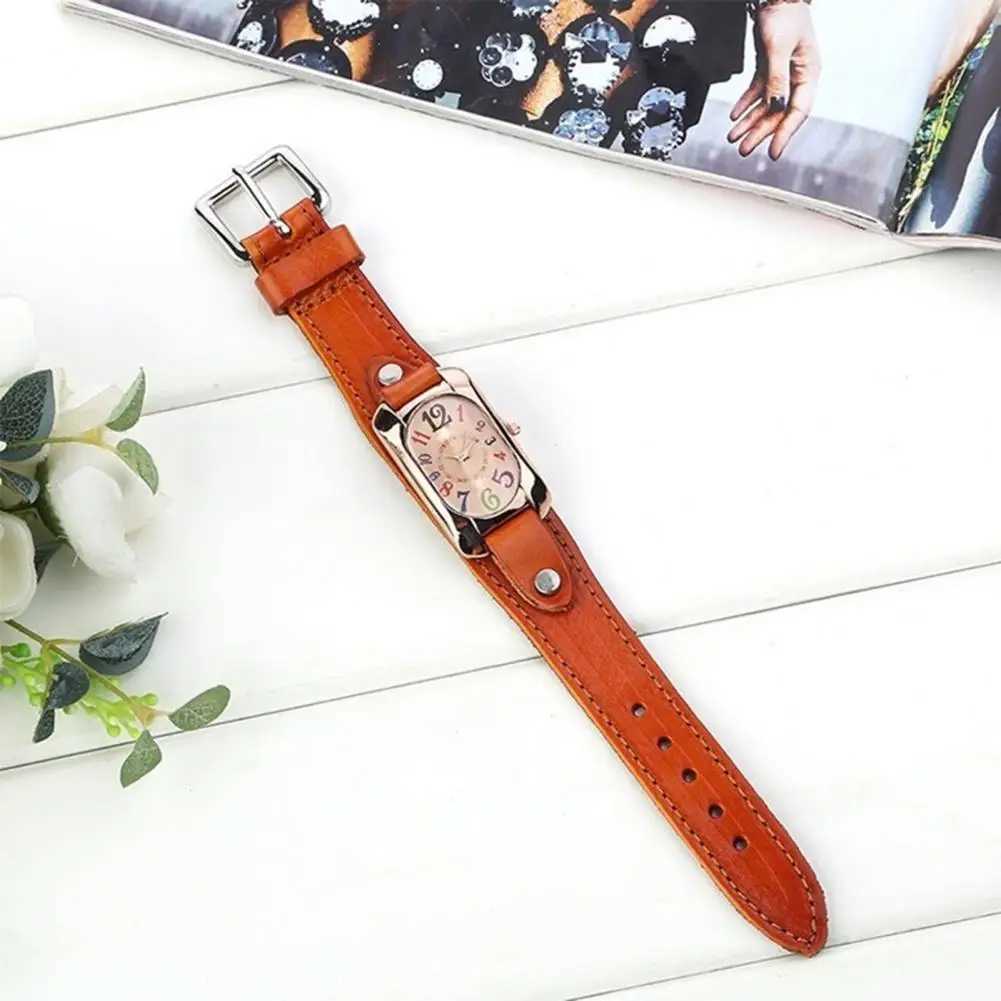 Fashion Wen Watch Square Case Design Genuine Leather Strap Quartz Luxury Brand Wristwatch Casual Ladies Square Dial Watches X250203