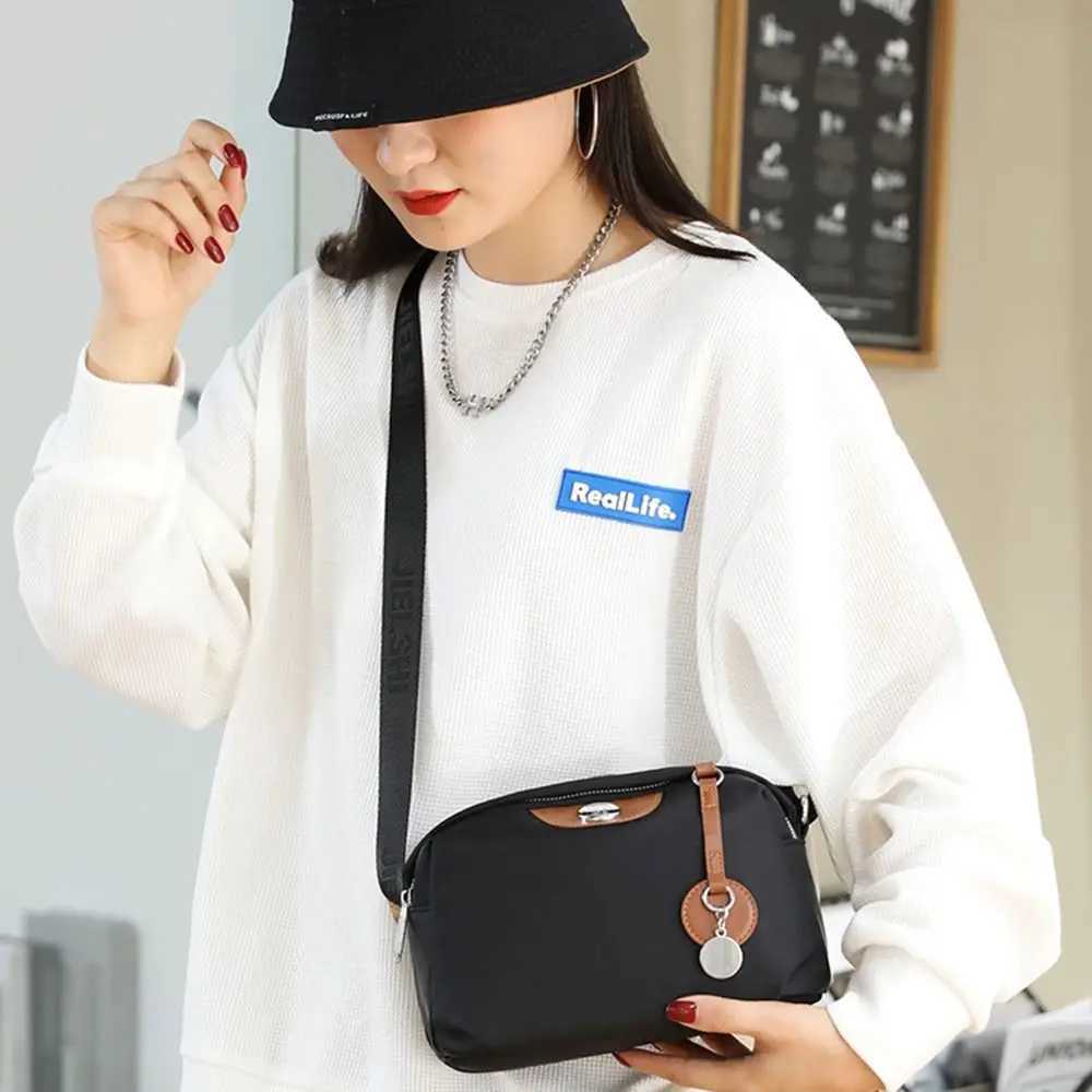 Women Waterproof Nyl Crossbody Bag Ladies Luxury Designer Large Capacity Handbags Purse Female Casual Shoulder Pillow BagsXJ250121