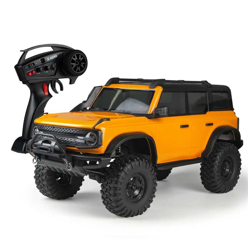 HB Toys RTR R1001/2/3 1/10 2.4G 4WD RC Car Full Proportional Rock Crawler LED Light 2 Speed Off-Road Truck Vehicles Models X250203