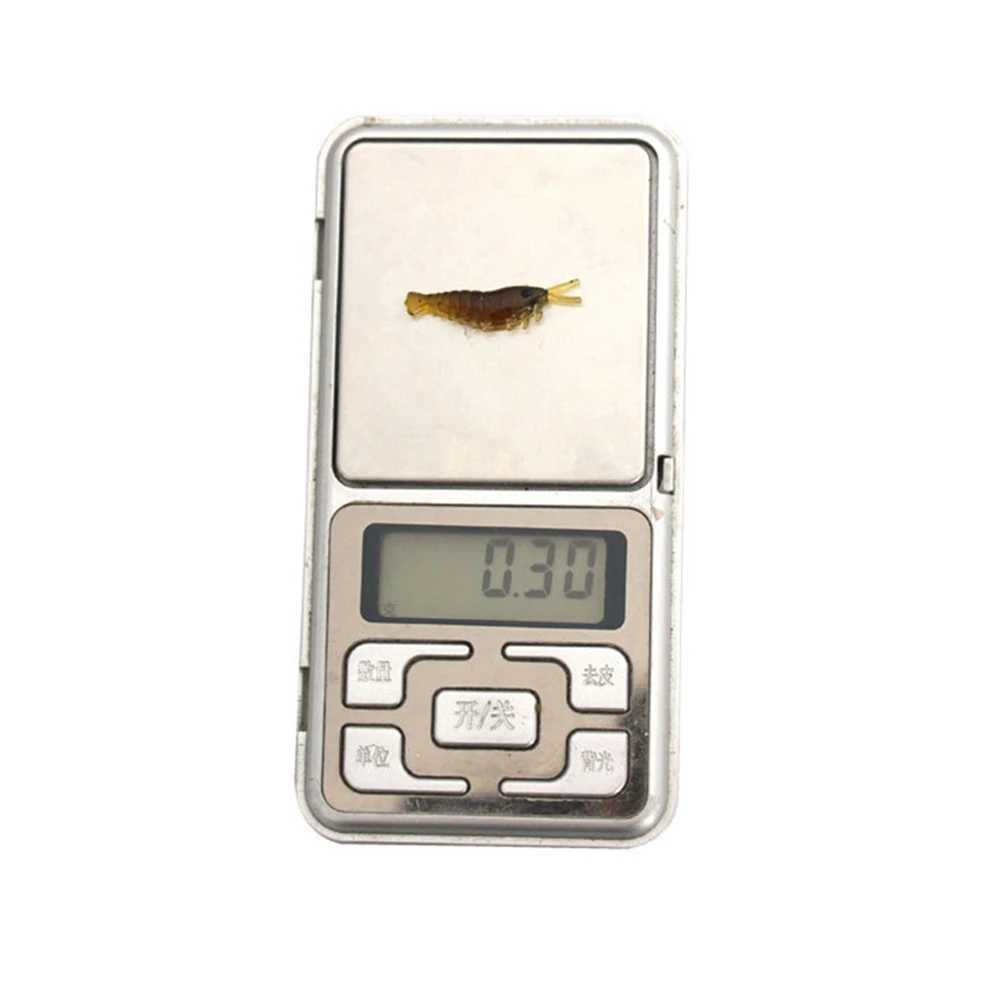 100pcs Soft Silicone Shrimp Fishing Lures 2.7cm 0.3g Small Light Green Freshwater Fishing Glow Shrimp Bait Carp Fishing pescaXJ250122