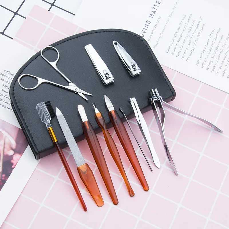 18pcs/set Nail Clipper Manicure Tool Set Portable Hygiene Clipper Beauty Kit Foot Care Nail Cutter Tools for Nail Art SalonXJ250116