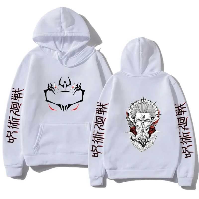 Funny Jujutsu Kaisen Long Sleeve Casual Hoodies Anime Ryomen Sukuna Printed Men Women Fashion Harajuku Sweatshirt ClothesXJ2500118