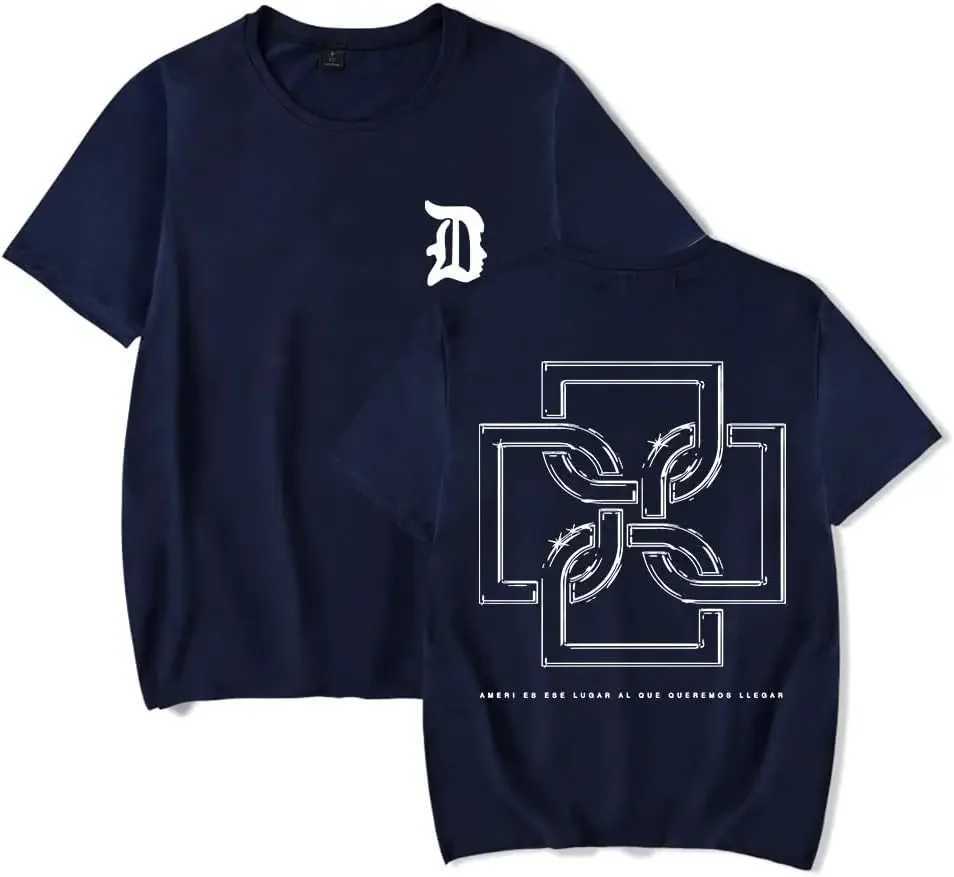 Duki Merch T-shirt Short Sleeve Casual Printed Mens Srteewear T-shirt X250203