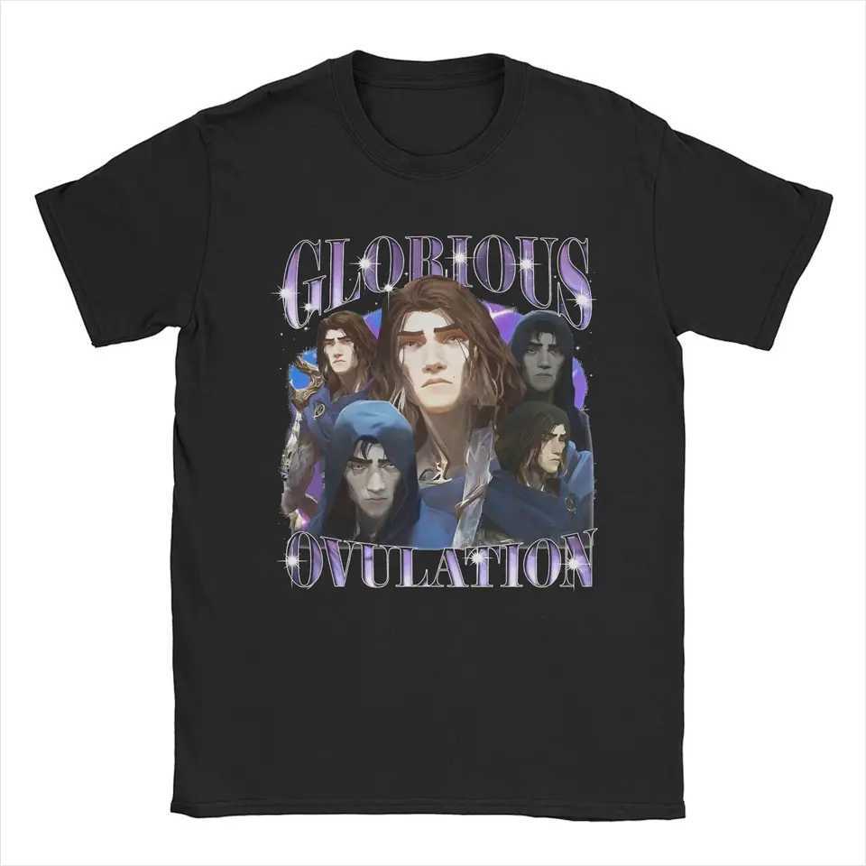 Viktor Arcane Printed T Shirt Men Women Cotton Tee Shirt Clothes X250203