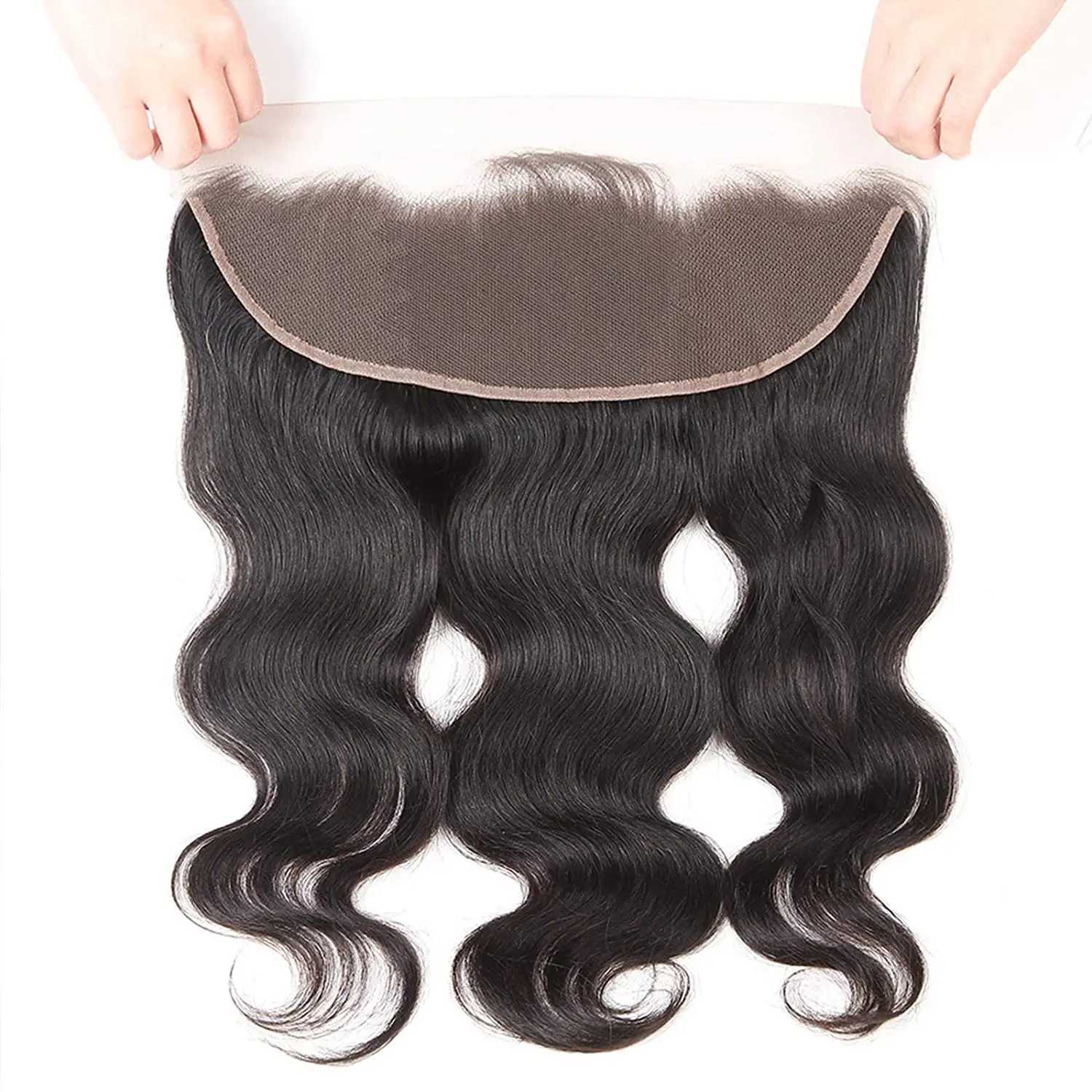 13x4 Body Wave Clo 4x4 5x5 6x6 Human Hair Lace Frontal Clo Black Brazilian Human Hair Extensions Hand Tied Swiss LaceXJ250120
