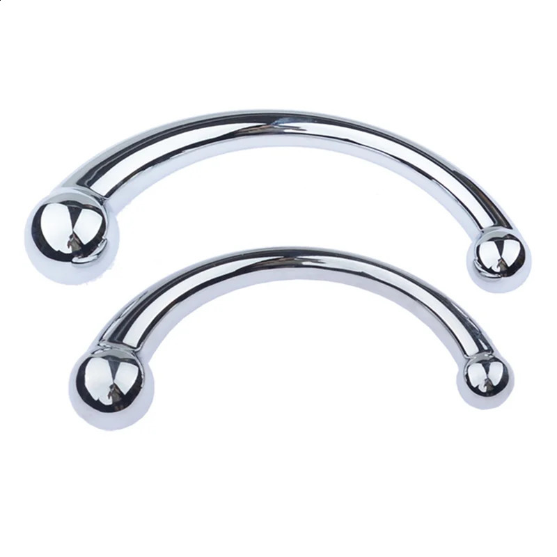 Two Ended Pure Metal Prostate Massager Anal Dildo Butt Plug for Couple Gay Double Take out G-Spot P-Spot Stimulator Sex Toys 250108