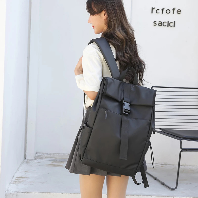 British Backpack For Men Women 14-15.6 Inch Laptop Backpack Oxford Cloth Waterproof Short Distance Travel Backpack Men Black 250122