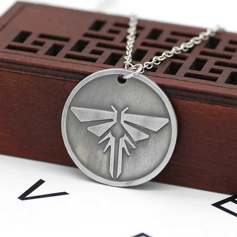 The Last Of Us 2 Keychain Firefly Letter Dogtag Joel Ellie Vintage Retro Antique Pewter Keyring Key Chain Ring WholesaleXJ250121