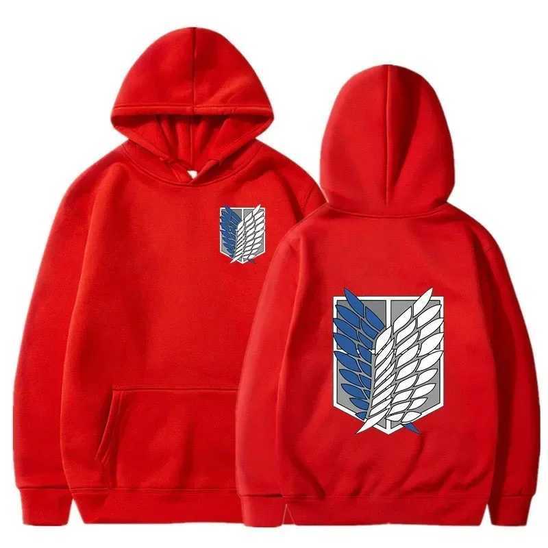 Attack on Titan Mens Hoodie Anime Hoodies Men Women Streetwear Pullover Harajuku Shingeki No Kyojin Hoodies Sweatshirt ClothesXJ2500118