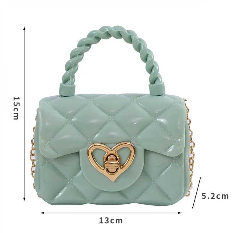 PU Mini Shoulder Bags New Heart Coin Wallets Handbags Women GirlsXJ250121