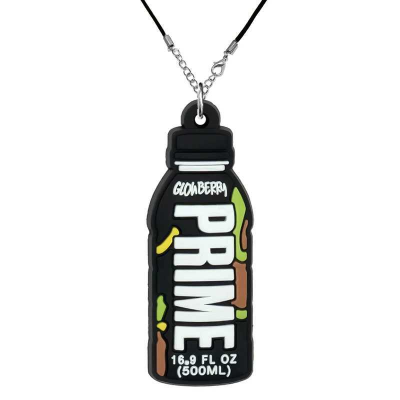 10pcs Pink Drinks Necklace Camouflage Yellow Colored Kettle Necklace Chain Green Purple White Blue Chain Pendant Gifts for WomenXJ250114