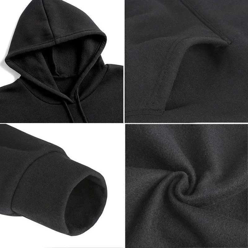 80% Polyester and 20% Cotton Mens and Womens Hooded Sweaters Loose Custom Pictures and Text Team Casual ClothingXJ2500118