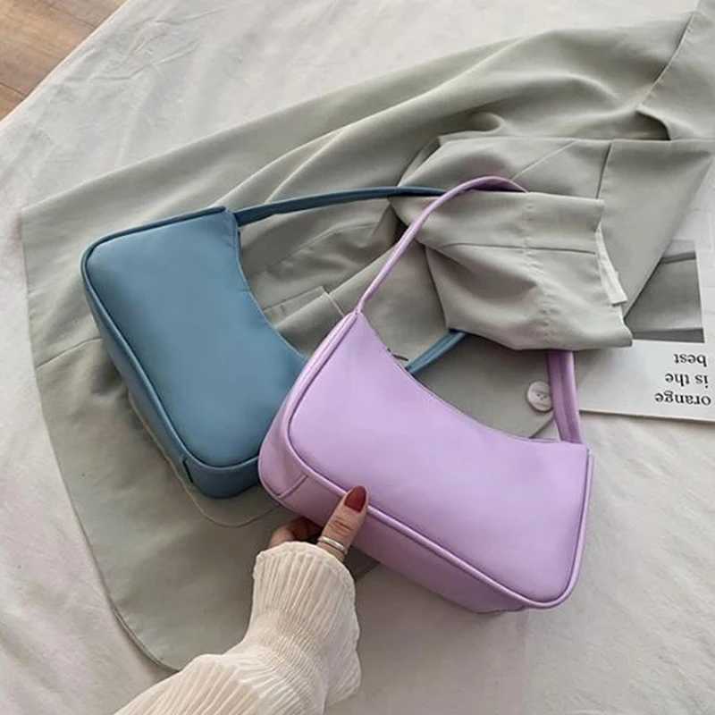 Vintage Totes Handbag Leather Small Subaxillary Bag Mini Shoulder BagsXJ250121