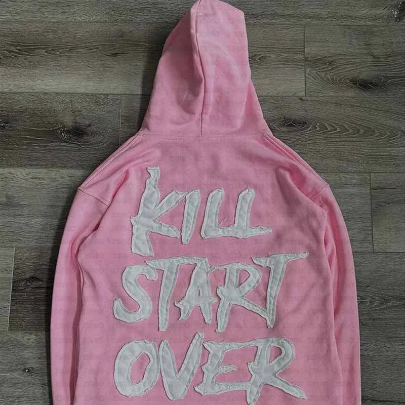 Y2k American High Street Trend Jacket Men Creative ed Zipper Hoodie Harajuku Fashion Retro Oversized Sweatshirt Women 250122