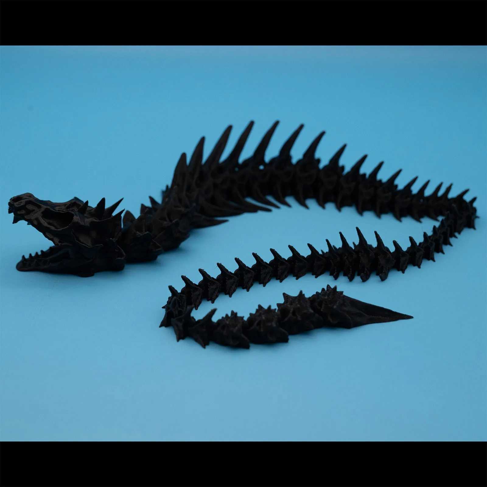 3D Printed Rotatable Articulated Dragons Western Sle Crystal Dragon Home Office Desktop CraftS Ornament Creative Gifts Free shipping