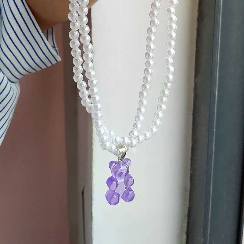 Vintage Pearl Bead Chain Christian Catholic Rosary Cross Rosary Pendant Necklace for Women Men Charm Religious Jewelry GiftsXJ250121