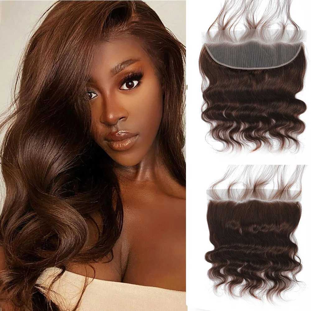 Lace Frontal Clo With Baby Hair Human Hair Lace Clo Remy Brazilian Body Wave Hair Weaving Ear to Ear 13x4 Lace FrontalXJ250120