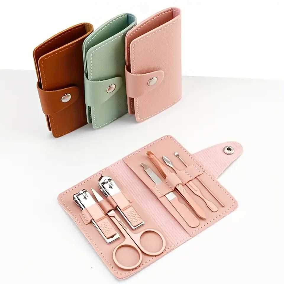 Stainless Steel Nail Clipper Set Home Nail Clippers Manicure Set Beauty Tools Portable Nail Clipper SetXJ250116
