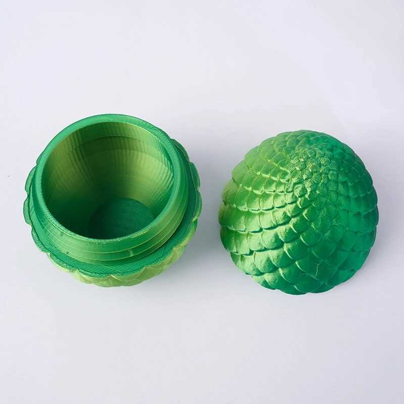 Eggshell Decoration 3D Technology Hot Selling Printing Dragon Egg Wholesale Easter Eggs Gift Free shipping