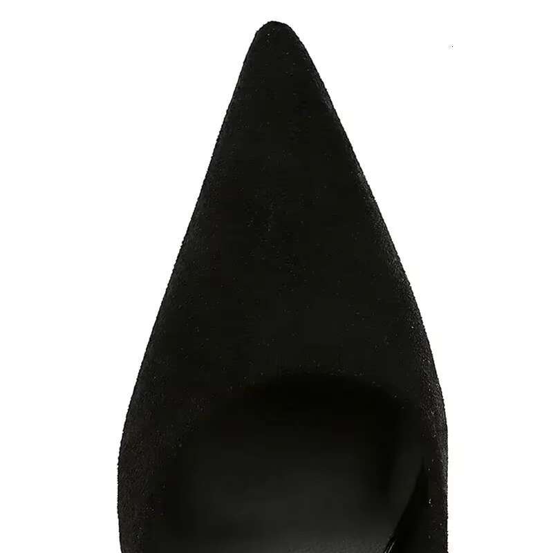 Women Elegant 7cm 10cm Thin High Heels Pointed Toe Party Bla Pumps Lady Western Style Simplicity Formal Shallow Shoes