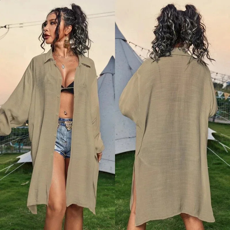 Womens Bohemian loose womens swimsuit casual beachwear dress tight and sexy 250122