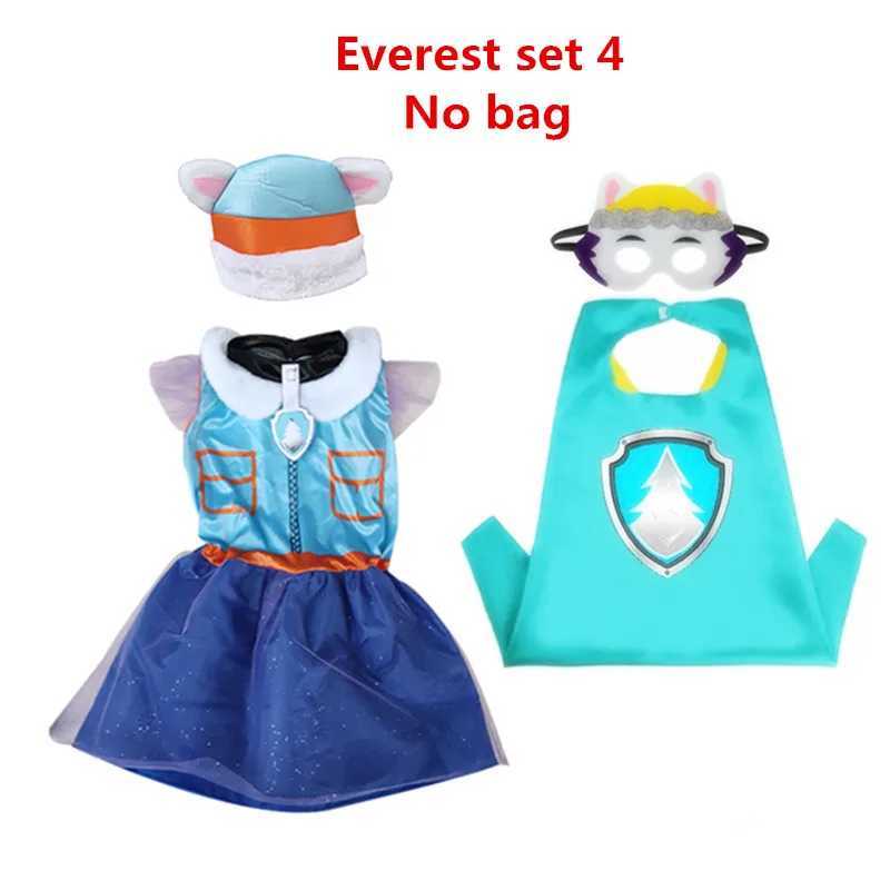 Kids Children Everest Purple Dress Cosplay Costume Carnival Birthday Party Clothing W250117