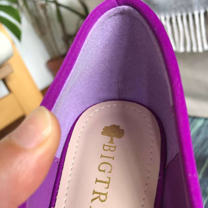 Women 7.5cm 10.5cm High Scarpins Silk Pumps Lady Green Purple Red Fetish Wedding Bridal Mid Low Heels Evening Party Shoes