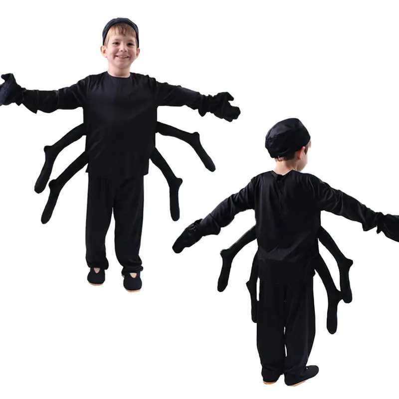 Kids Animal Halloween Cosplay Costume The Spider Modelling Cosplay Dress Up Kids Festival Stage Costumes Birthday Party Dress W250117