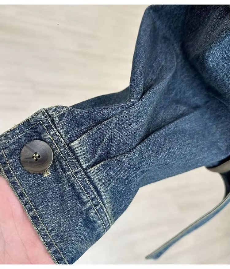 Spring Autumn New Short Combination Women's Denim Coat Casual Loose Fashion Jacket