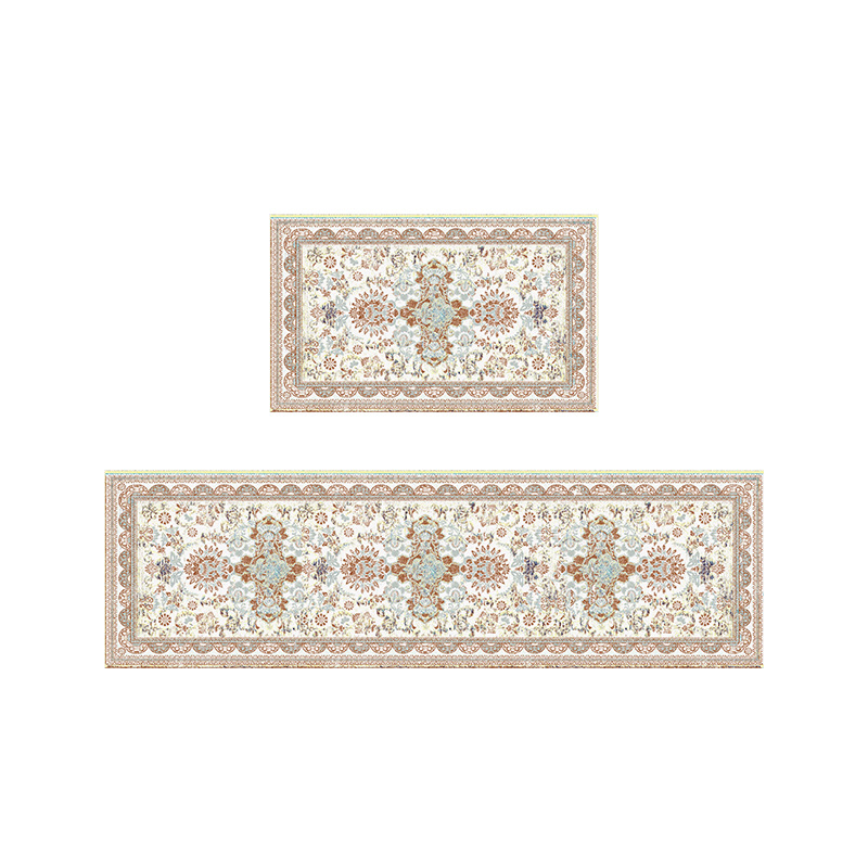 Long Strip Floor Mat Amazon Kitchen Floor Mat Tpr Washed Bottom Carpet Thick Non-slip Dove Velvet Foot Mat