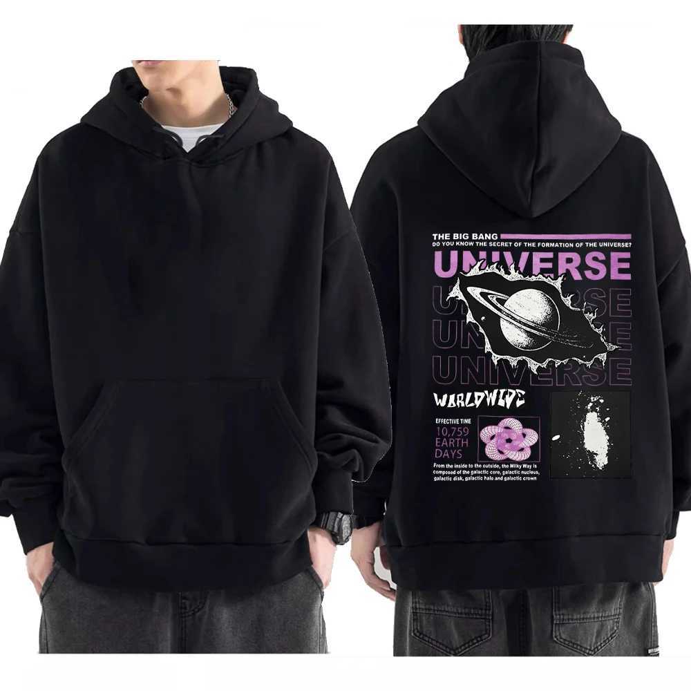 Gothic Pullover Autumn Winter Fleece Hoodies Mens Womens Fashion Letter Loose Hooded Long Sleeve Sweatshirt Hip Hop Streetwear W250117