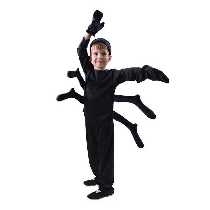 Kids Animal Halloween Cosplay Costume The Spider Modelling Cosplay Dress Up Kids Festival Stage Costumes Birthday Party Dress W250117