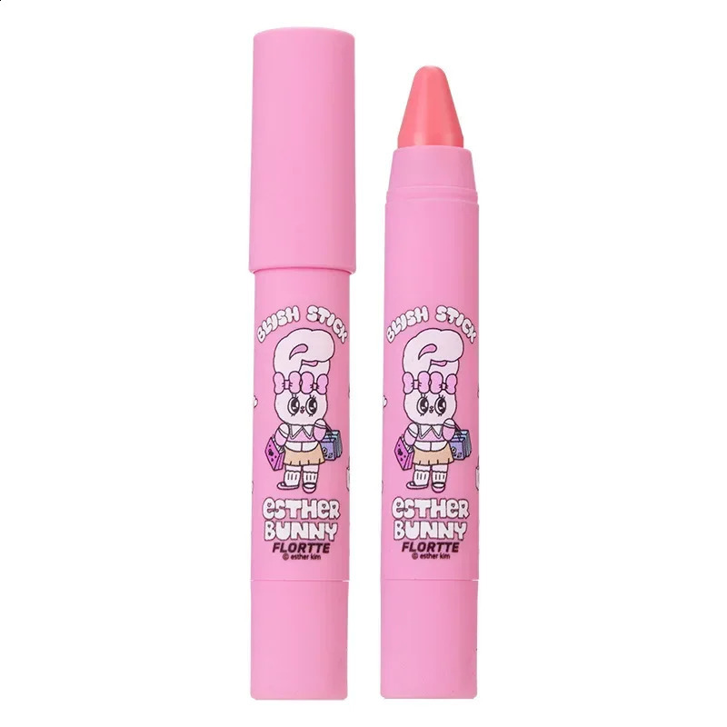 FLORTTE Blush Pen Expanding Color Blusher Fit Longlasting Smooth Cream Lying Silkworms Pencil Cosmetics Wholesale Make 250121