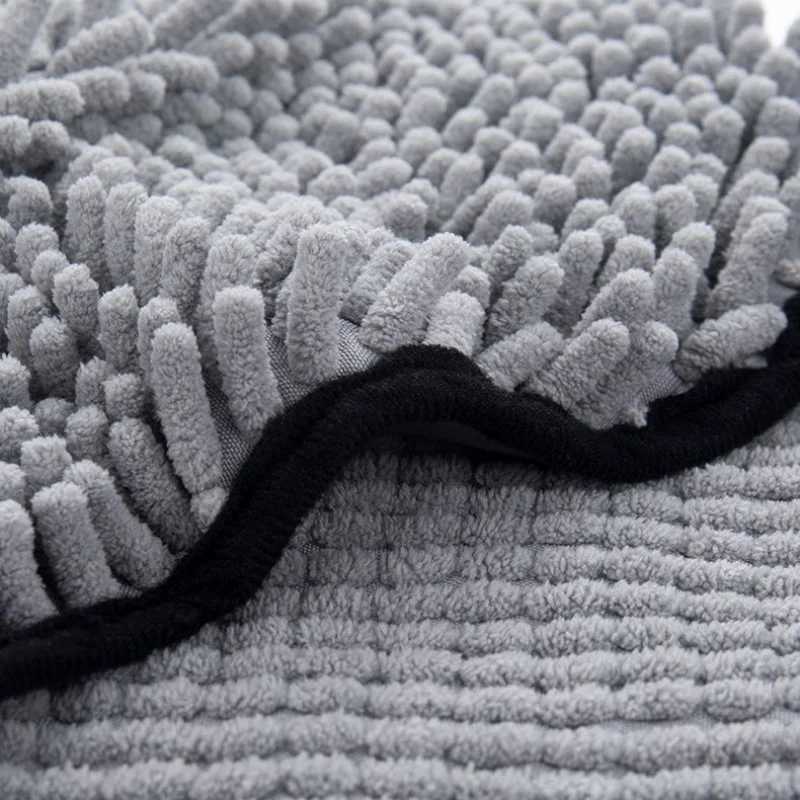 New pet dog absorbent towel pet glove style bath towel nanofiber quick drying bath towel pet cleaning supplies M250118