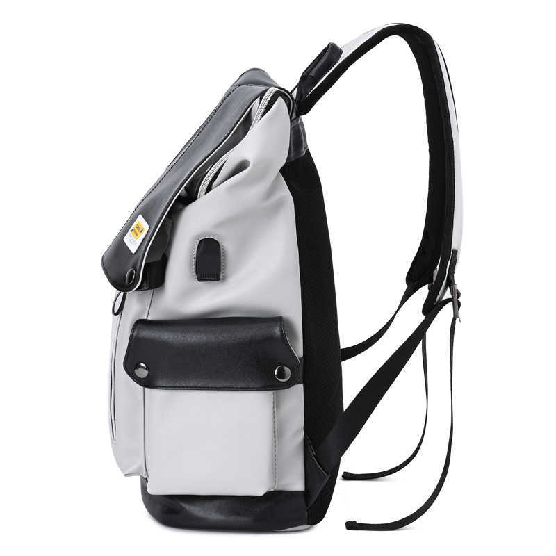 Backpack mens casual backpack trend Korean version leisure large capacity computer bag travel business backpack