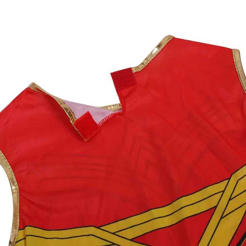 Anime Deluxe Child Dawn of Justice Wonder Woman Girl Superhero Halloween Cosplay Fantasy Fancy Dress Costume Cosplay Costumes W250117