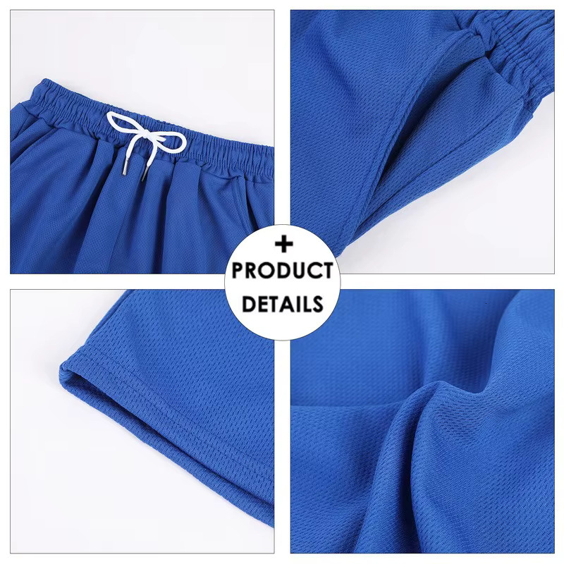 Mens Sports Pocket Solid Drawstring Board Trunk Beach Short Pants Shorts Summer Thin Trousers Printed Loose Sweatpants