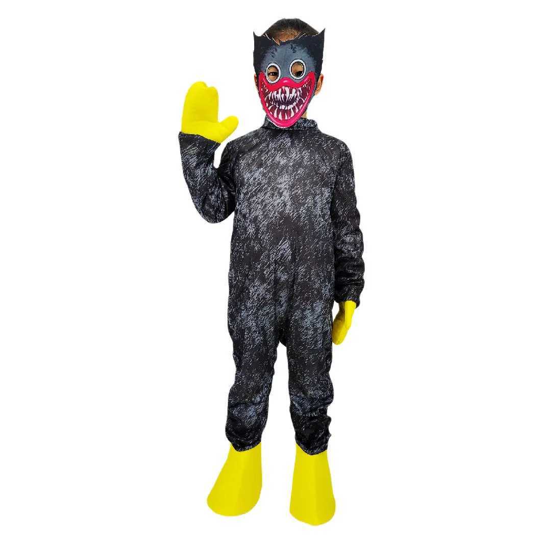 Cartoon Huggy Wuggy Halloween Cosplay Costumes Horror Game Big Mouth Poppies Holiday Gifts Childrens Performance Playtime Kawaii W250117