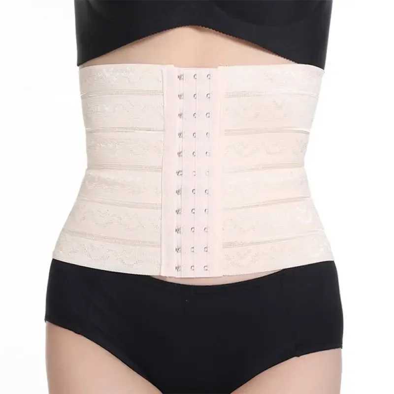 21Cm Postpartum Belt Women Waist Slim Body Shaper Breathable Puerperal Waist Cincher Corset Waist Trainer Slimming Belt W250120