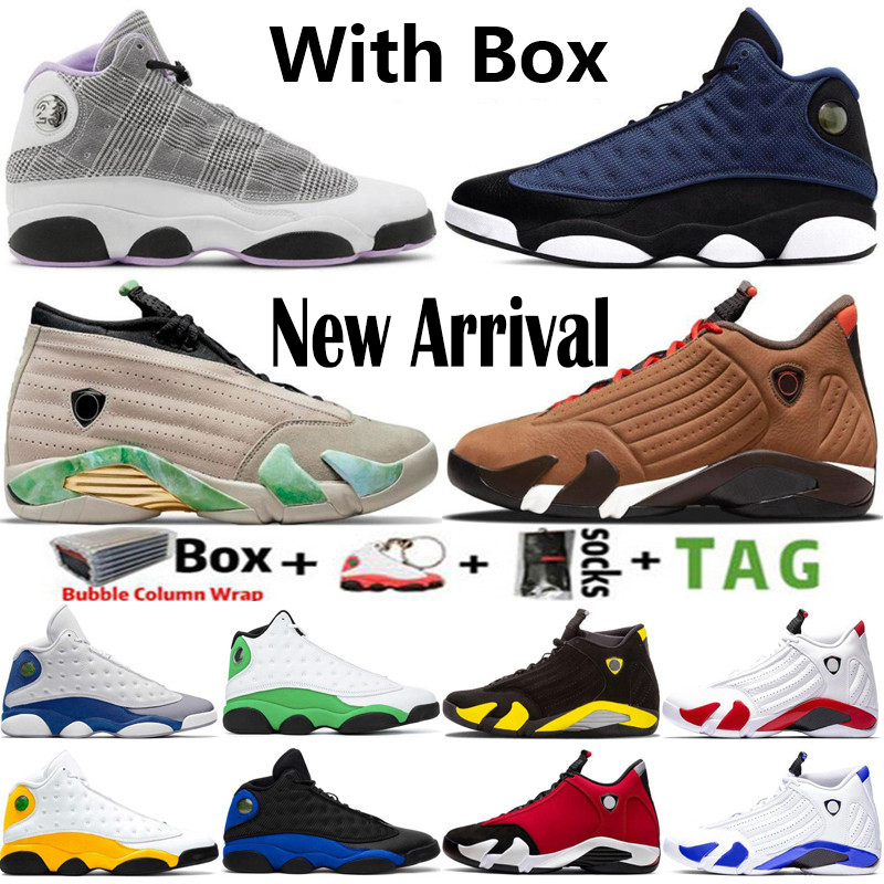 2025 With Box OG Mens Basketball Shoes Winterized Fortune Hyper Royal High Houndstooth French Blue Lucky Green Men Sport Women Sneakers Trainers