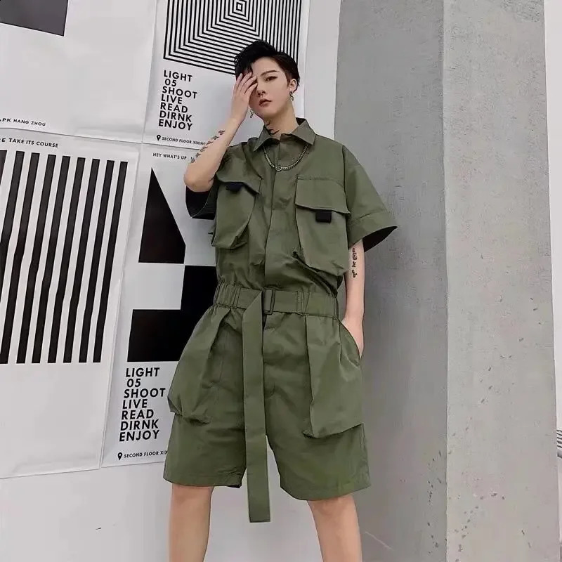 Trendy Korean Style Mens Workwear Suit Casual 2Piece Set Fashionable Hong Kong Apparel 250109