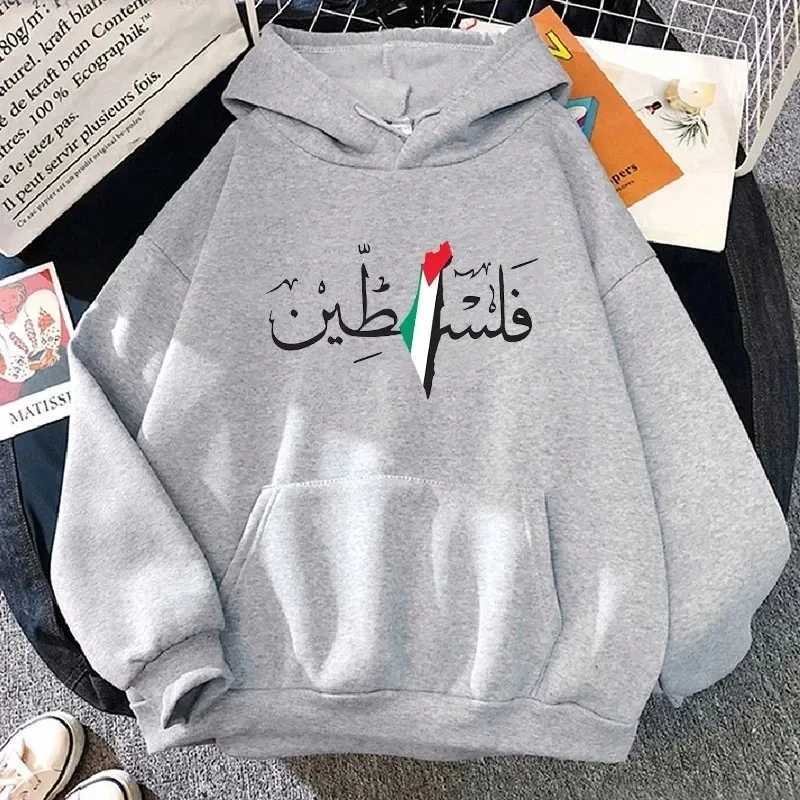 Mens Comfortable Pullovers y2k Hoody Spring Autumn Women Hoodies Harajuku Vintage Street Sweatshirts Palestine Graphic Hoodies W250117