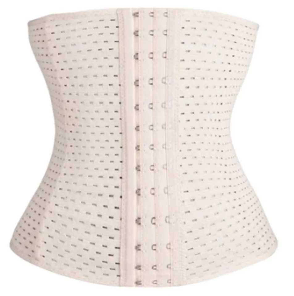 Womens Latex Waist Trainer Body Shaper with Zipper Cincher Corset Top Slimming Belt Fitness Sheath Shapewear Plus Size XXL W250120