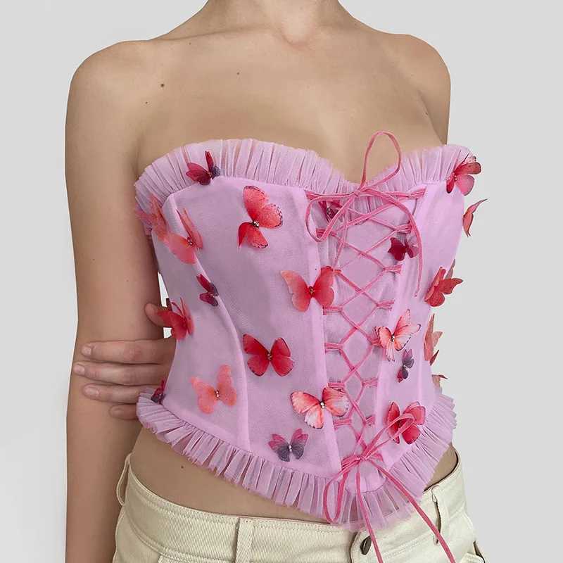 Sexy Gothic Women PU Leather Corsets Bustiers Lace-up Bandage Crown Girdle Slim Waist Back Zipper Strap Corset Tops Curve Shaper W250120