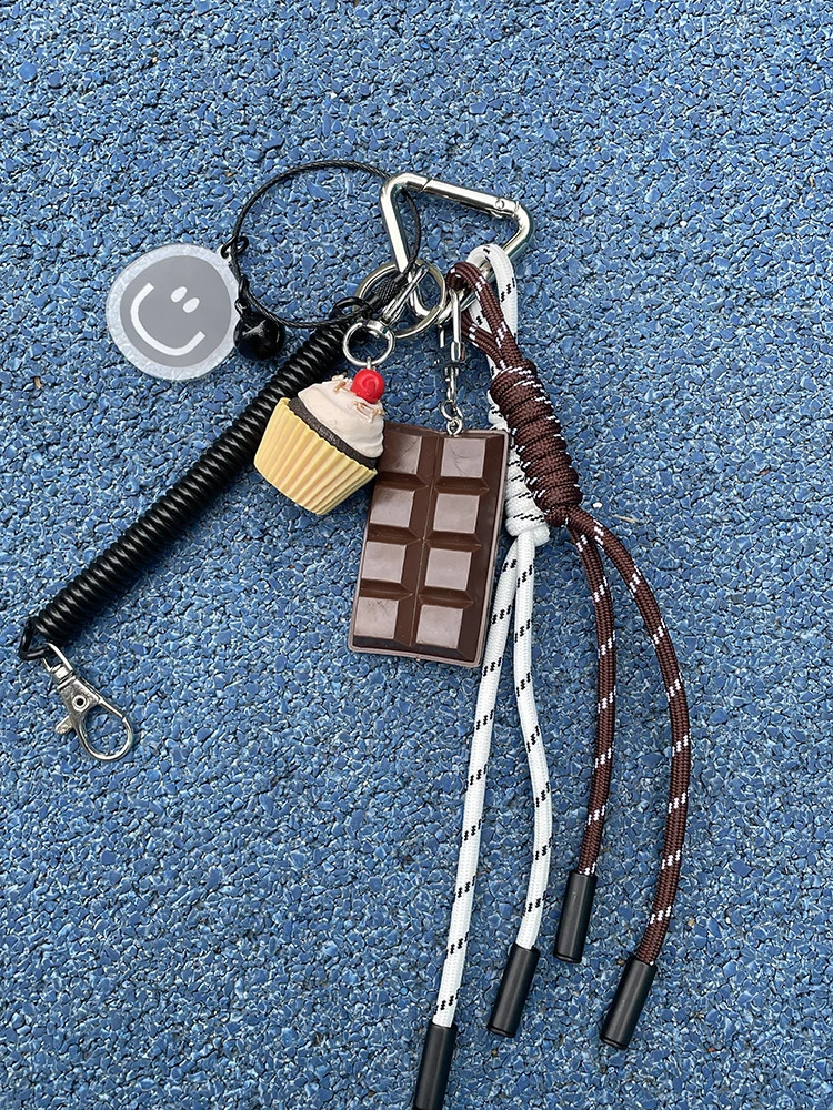 diy Key Chain with Handmade Rope Sporty Style Bag Pendant Original ed Cool Trendy Fashion Pendant250114bj