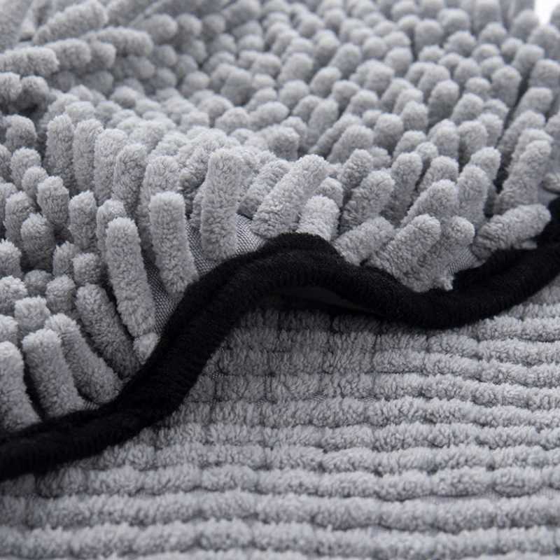 Pet Bath Towel Hand Wipe Dog Bath Towe Soft Comfortable Strong Water Absorption Dog Cat Shower Bath Towel Quick Drying M250118