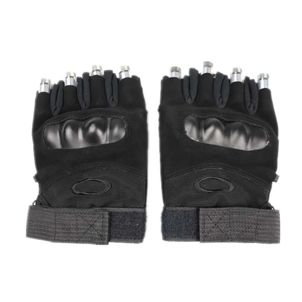 2 in 1 Multi-line RGB Laser Gloves With Green Red Blue Laser Flash Finger LED Robot Suit Luminous Dress Bar Party Music T250122