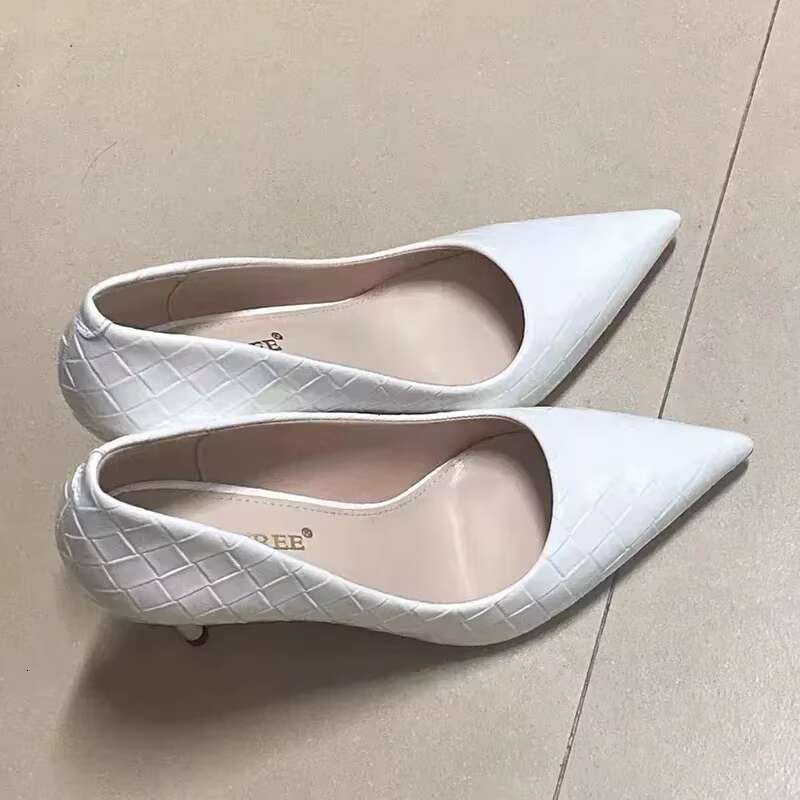 Women Fetish 9.5cm High Heels Scarpins Nightclub Stiletto Pointed Toe Goddess Pumps Valentine Red Green Serpentine Lady Shoes