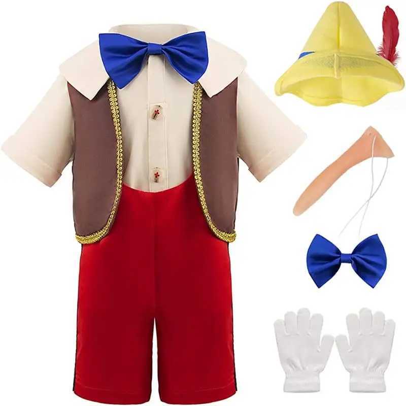 Sets For Children Halloween Theme Party Cosplay Costume Boys Set Stage Performance Clothes For Kids 1-7 Years Old W250117